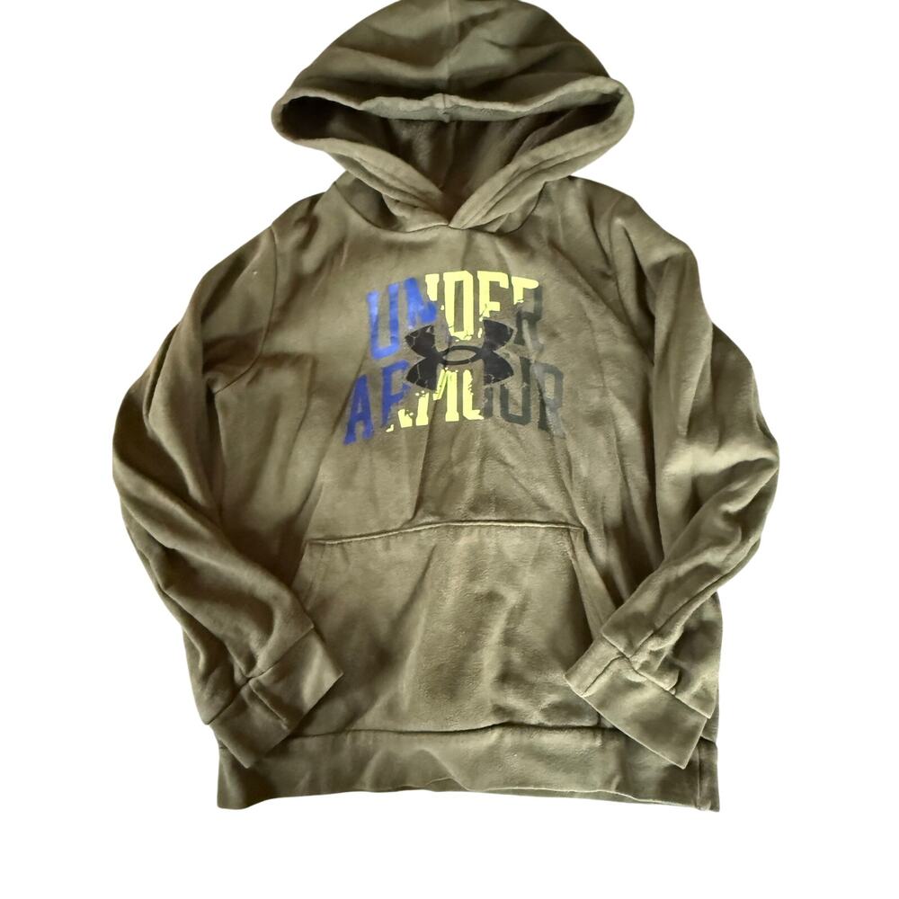 Under Armour Black Grey Hoodie size small